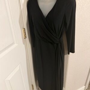 Nine West Black Long Sleeve Dress